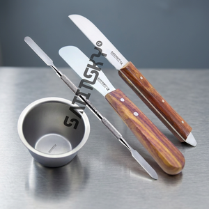 Juego de herramientas de laboratorio para esculpir y mezclar yeso dental con espátula, 4 bolas, CE, manual, instrumentos médicos quirúrgicos para dentistas - Product Image 2