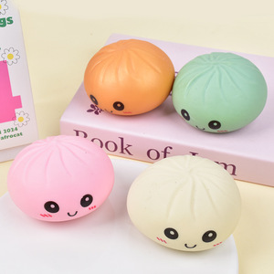 Palline Antistress Kawaii a Forma di Raviolo, Giocattolo Sensoriale da Spremere, Pallina di Impasto Antistress, Giocattolo Manuale a Forma di Panino con Vaporiera, Giocattoli Elastici <span class=keywords><strong>per</strong></span> <span class=keywords><strong>Adulti</strong></span> - Product Image 3