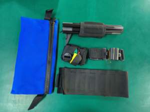 Medresq, férula de tracción de pierna de rescate de emergencia para hospital portátil de fácil transporte, juego de férula de fibra de carbono - Product Image 3