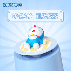 Doraemon Portable Speaker <b>Mini</b> Rechargeable With Clock Function For <b>Desk</b> Use - Product Image 4