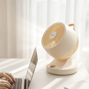 Little Bear Air Circulator Fan 12 In <b>Off</b> White Desktop Office Home Use - Product Image 1