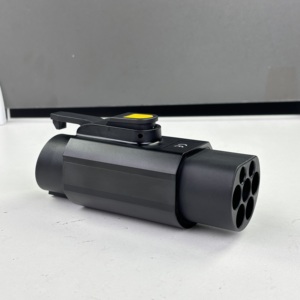 Adaptateur de charge EV de type 2 à type 1, convertisseur AC 32A 7,4 kW, SAE J1772 vers IEC 62196-2 pour Nissan Leaf Mitsubishi Outlander CE - Product Image 6