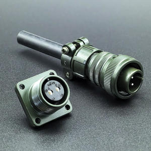 MS3102A/MS3106A/MS3108A 10SL-4S 10SL-4P 2-pins stekkerdoos Mil-spec Mil-C 5015 10SL-4S/<span class=keywords><strong>P</strong></span> 2-pins ronde waterdichte connector - Product Image 2