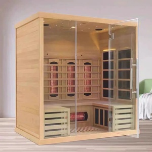 <span class=keywords><strong>Sauna</strong></span> per Casa a <span class=keywords><strong>Infrarossi</strong></span> a Spettro Completo per 2 Persone, in Legno di Cedro Canadese, <span class=keywords><strong>Sauna</strong></span> <span class=keywords><strong>Finlandese</strong></span> da Interno - Product Image 3