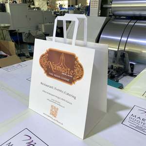 Sacs en papier personnalisés de luxe pour boutique de shopping, artisanat, cadeaux, vêtements, chaussures, avec votre propre logo - Product Image 3