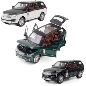 Gran oferta, vehículo de juguete de Metal extraíble para niños con luz y sonido, Mini coche modelo fundido a presión de aleación 1/24