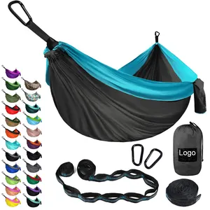 Outdoor Últimas Viagem mochila Nylon tecido Camping Portátil Ultraleve Luxo Hamacas Hamacas balanço Tent Hammocks