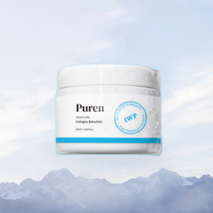 Crema Facial Hidratante para el Embarazo MOMSOLVE Puren con Ácido Hialurónico, Colágeno y Bakuchiol, Hidratación Duradera de 100 Horas, 100mL - Product Image 1