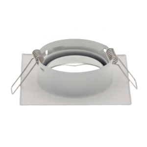Support de projecteur LED réglable forme carrée noir blanc MR16 GU10 <span class=keywords><strong>lampe</strong></span> halogène conception de ferme <span class=keywords><strong>IP44</strong></span> <span class=keywords><strong>lampe</strong></span> en aluminium pour Villa - Product Image 3