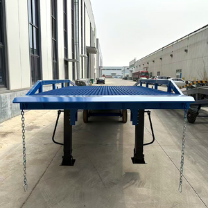 Rampe de chargement de 8 tonnes, niveleur de conteneurs pour terminal, plateforme élévatrice pour camions, rampe de chargement pour chariots élévateurs, <span class=keywords><strong>pont</strong></span> d'accès <span class=keywords><strong>mobile</strong></span> - Product Image 5