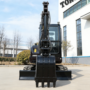 LIVRAISON GRATUITE Mini-excavatrice hydraulique de 3,5 tonnes avec hydraulique auxiliaire certifiée CE pour les projets d'aménagement paysager - Product Image 6