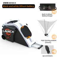 ZK 2026 Nouvelle machine de tir au basketball portable en acier, pliable, légère, avec rebond automatique, équipement d'entraînement intérieur/extérieur