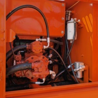 Vente Flash : Excavatrice sur pneus d'occasion Doosan DH150W-7, système hydraulique d'origine, 15 tonnes, pour travaux de construction