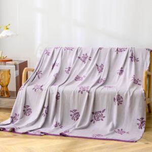 <span class=keywords><strong>Couverture</strong></span> d'été rafraîchissante en bambou, très respirante et au toucher soyeux, en promotion - Product Image 1