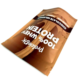 Bolsa de Embalaje Personalizada para Proteína de Suero de Leche, a Prueba de Olores, de Grado Alimenticio, con Cierre Hermético, de Aluminio, para Alimentos para Mascotas y Chicle - Product Image 6