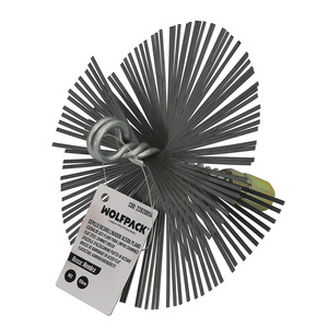 Spazzola per Camino in Acciaio, 150mm, M12 - Product Image 5