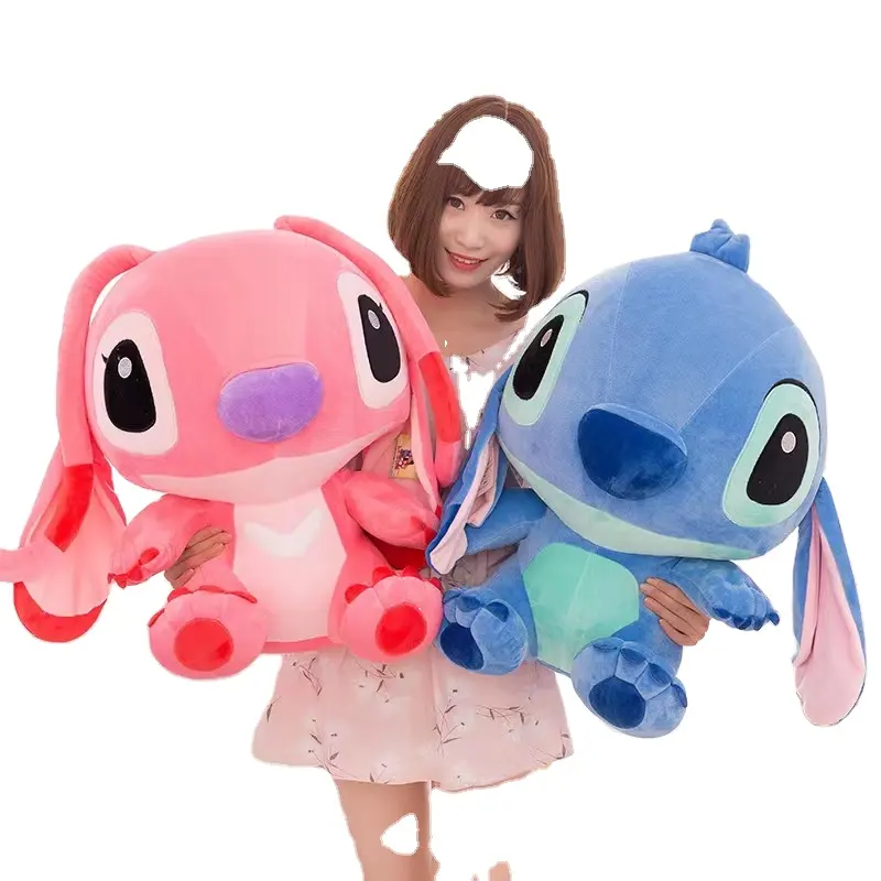 120cm Großhandel Stich Ungefüllte Puppen Skins Schöne Big Stitch Plüsch bezüge Spielzeug Weiches Halbzeug Riesiger Stich Engel