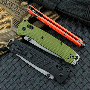Cuchillo plegable de bolsillo BM Bailout 537, herramienta EDC para exteriores, cuchillo multifuncional portátil para camping, cuchillo OEM para verduras y frutas de uso diario. - Product Image 5