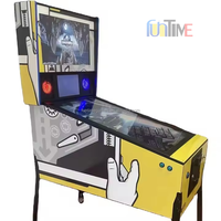 Meilleure Vente : Flipper Virtuel 43 Pouces 32'' 1200 Jeux 4K, Meuble en Bois, Flipper Automatique 220V, Arcade, Puzzle, Paiement par Pièces, Avancé