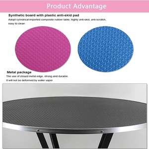 MESA DE ASEO hidráulica para mascotas, altura ajustable, rotación de 360 grados, redonda, eléctrica - Product Image 4