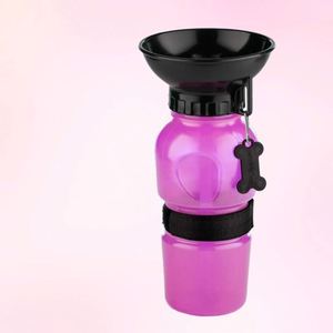 Promotion : Fontaine à eau portable pour animaux de compagnie 550 ml avec logo personnalisé – Bouteille d'eau extérieure pour animaux, abreuvoir - Product Image 4