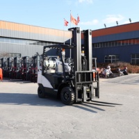 Chariot élévateur à essence, export direct d'usine, 3 tonnes, 3,5 tonnes, 4 tonnes, 5 tonnes, hauteur de levage 3m-7m, CE ISO, moteur japonais