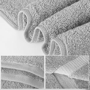 Serviettes de plage jetables compressées Hilton Egyptian Plush White 100% coton turc véritable, ensemble de bain de luxe pour hôtel - Product Image 4