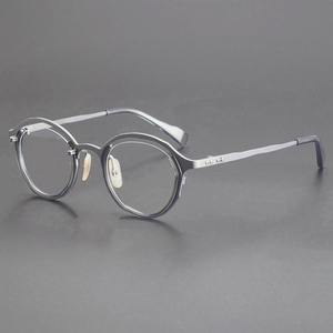 MM-0055 יוקרה באיכות גבוהה טיטניום משקפי מסגרת עיצוב דפוס עיצוב משקפיים עבור גברים ונשים - Product Image 3