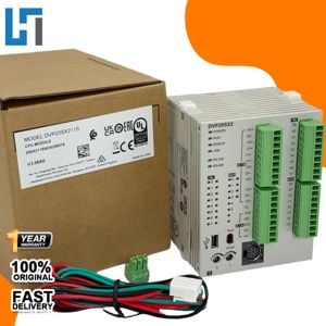 ซีพียูโฮสต์รุ่นใหม่ DVP-SX2 ซีรีส์ DVP20SX211S คอนโทรลเลอร์ PLC แบบตั้งโปรแกรมได้ dvp20sx211s ระบบอัตโนมัติอุตสาหกรรม มีสินค้าในคลัง - Product Image 1