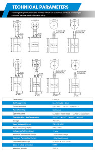 Nouveau condensateur de démarrage de moteur AC <span class=keywords><strong>CBB60</strong></span>, type terminal SH, 1,5-100UF, 250-450VAC, pour pompe à eau, condensateur à film mince métallisé - Product Image 4