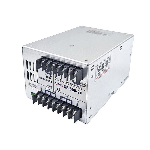 500w PFC Functoion Switching Power Supply output 12V 24V 36V 48V for Motor SP-500 LED DRIVER Suit LED, CNC CCTV, 3D Ac to DC