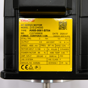 Motor de CA Original FANUC A06B-0061-B704 para Máquinas Herramienta y Equipos de Automatización Industrial de Alta Gama - Product Image 5