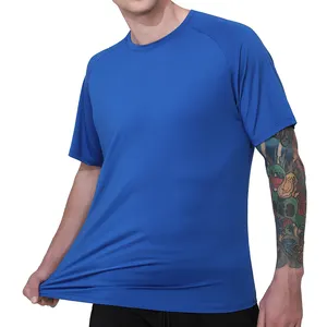 2024 Soft Light Weight Casual For Moisture Wicking Dry Rapidly Performance Polyester Shirts Running Gym Fitness Wear Man Shirt