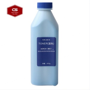 Tóner en Polvo Compatible de Alta Calidad para Xerox DocuWide 3030 3035 2050 2055 6030 6035 6050 6055 6279, Recarga de Tóner Azul de 450g - Product Image 1