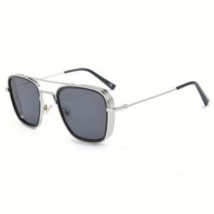 Gafas de Sol Cuadradas Steampunk de Metal Punk Retro de Moda para Hombre y Mujer, Protección UV400, Novedad 2020, Gran Venta - Product Image 4