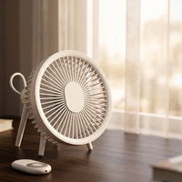 Mini ventilateur rechargeable avec chargeur, petit ventilateur mignon, vente en gros, électronique 5V, mini ventilateur rechargeable