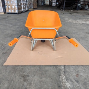 Plastic Bakje Emmer 90l Zware Pneumatische Pu Schuimrubber Kruiwagen Tuinbouw Gereedschap Carretilla Kruiwagen - Product Image 2