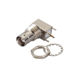 <strong>BNC</strong> Connector <strong>Right</strong> <strong>Angle</strong> PCB <strong>BNC</strong> Male Connectors for SDI GPS Ham Radio CCTV <strong>Bnc</strong> Connector - Product Image 3