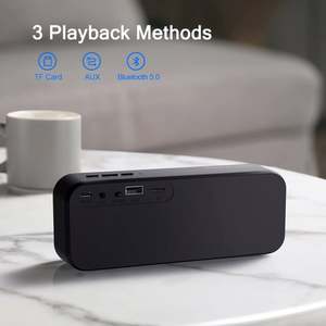 V6 portatile Outdoor BT 5.0 altoparlante 2022 Sanag V6 1200mAh portatile Wireless Blue Tooth Speaker con suono Stereo e bassi più profondi - Product Image 4