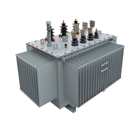 Transformador Sumergido en Aceite Personalizado de 30~100KVA, Frecuencia 50/60 Hz, Transformador Trifásico, Transformador Reductor