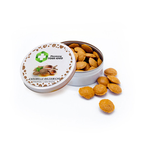 Venta caliente Pilling Candy Hard Candy Precio asequible Hecho en italiano Incap Latas personalizables para dulces con balsámico Candy 40G - Product Image 2