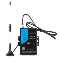 DTU Celular Industrial TD210 Global 4G 3G 2G GSM con RS232 RS485 Modbus MQTT TCP UDP Transparente, Respaldo SMS