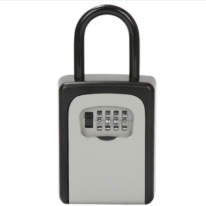 Hot Selling Wall Mounted Combination Lock Key Storage Box Code Key Lock Safe Box Car Key Lock Box