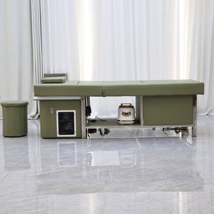 Fauteuil de lavage électrique multifonctionnel Luxmars pour thérapie capillaire, massage thaïlandais et spa des pieds, idéal pour salon et salle de bain - Product Image 3