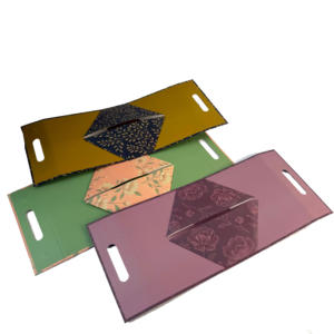 Boîte rigide triangulaire pliable magnétique de luxe en carton recyclé, taille et logo personnalisés, étanche, gaufrage, portable, pour <span class=keywords><strong>crème</strong></span> pour le visage - Product Image 5