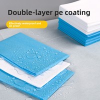 Draps de lit jetables imperméables et anti-huile de 25 g, housse de matelas épaisse en tissu non tissé SMS, 50 pièces/paquet pour salons de beauté