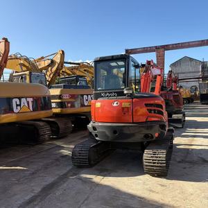 รถขุด KUBOTA KX057 ขนาด 5.7 ตัน บุ้งกี๋ 0.21 เมตร กำลัง 33.8 กิโลวัตต์ รุ่นปี 2020 พร้อมหัวเจาะและบุ้งกี๋ขุด - Product Image 3