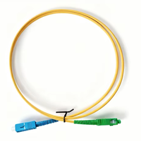 Simplex 3M5/LCSC SC Jumper Telecom Grade Modo único Fibra de un solo núcleo 3M Extensión interior Línea de fibra LC FC-SC-ST Pigtail de LC-LC