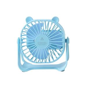 พัดลมตั้งโต๊ะขนาดเล็กแบบชาร์จไฟได้ เงียบ หมุนได้ 360 องศา และปรับได้ - Product Image 4