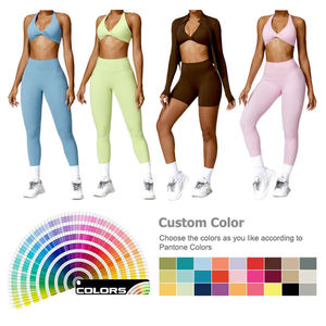 ชุดโยคะแบบสั่งทำ เสื้อรัดรูป แจ็คเก็ตฟิตเนสลำลองแบบมีซิป เสื้อแขนยาวสำหรับวิ่งออกกำลังกายสำหรับผู้หญิง ลูลู่ - Product Image 4